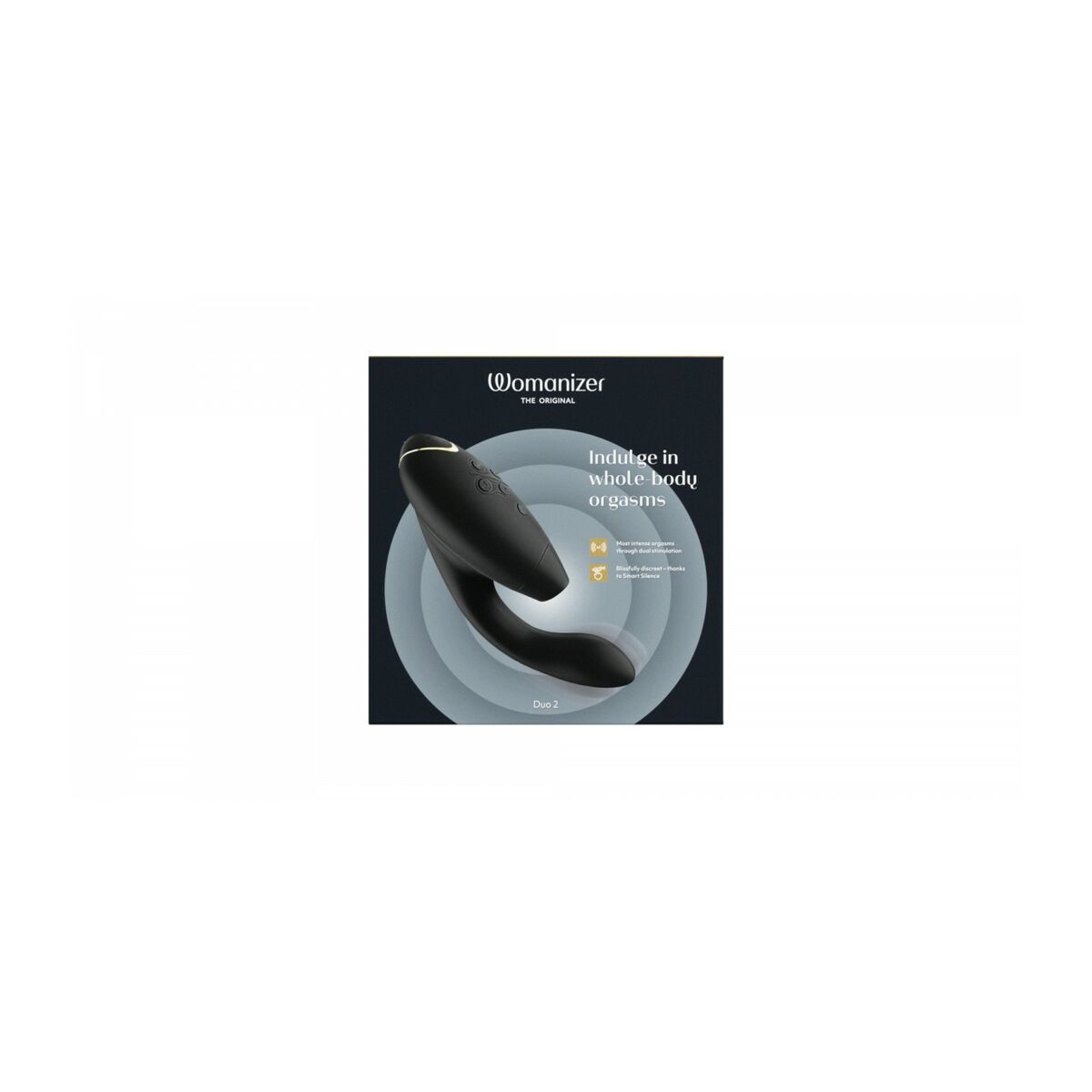 Vibrator Womanizer WOM171-BLACK Crna